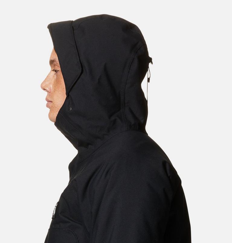 Men's Weather Down Parka, Color: Black, image 5