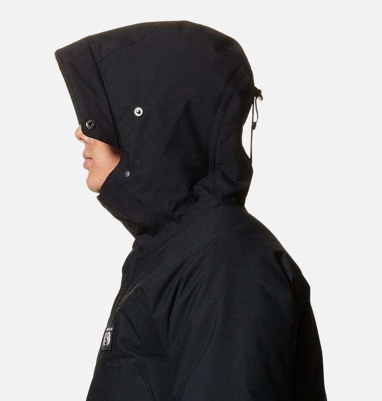 Men's Weather Down Parka, Color: Black, image 6