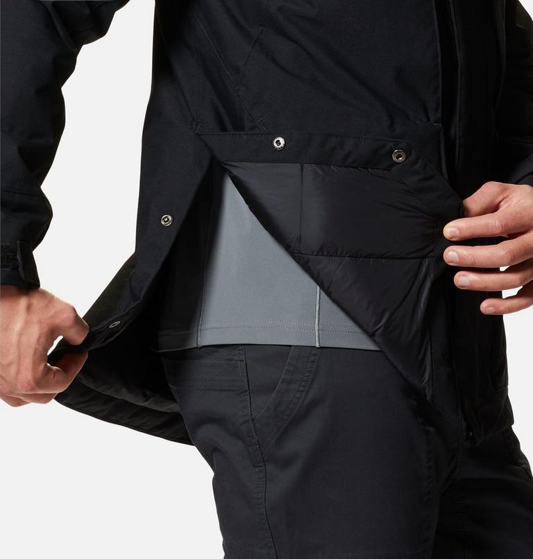 Men's Weather Down Parka, Color: Black, image 9