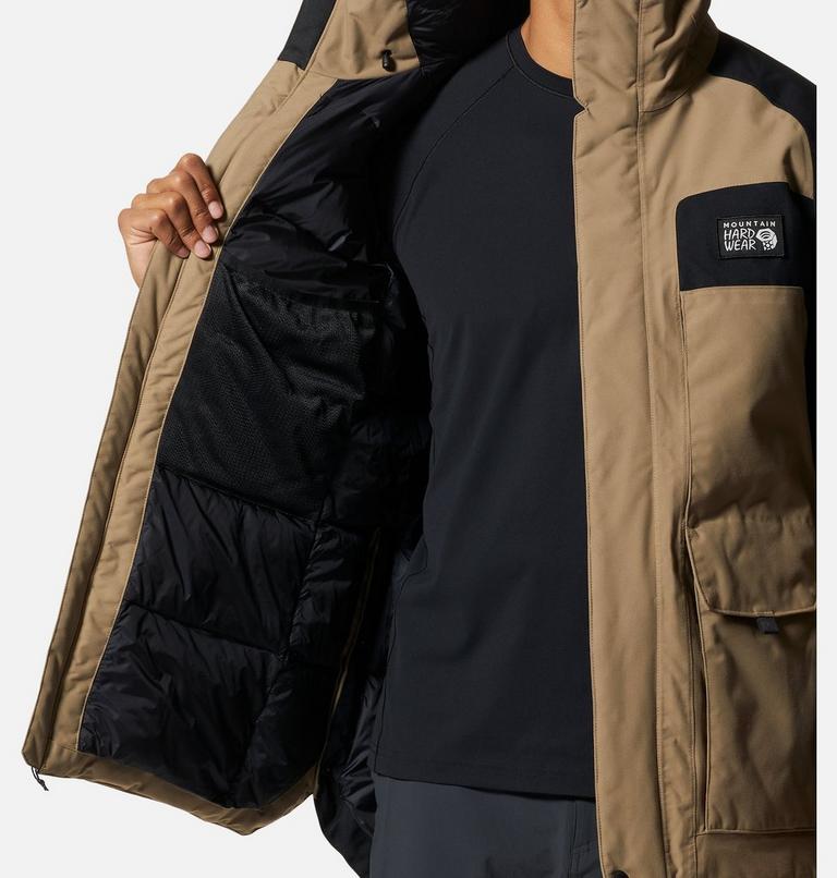 Parka Weather Down Homme, Color: Trail Dust, image 8
