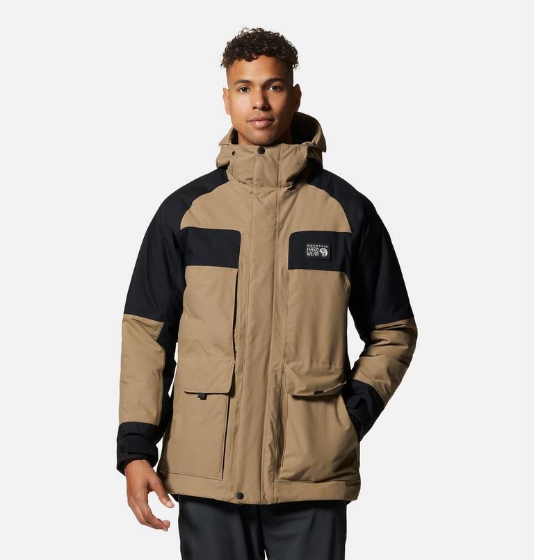 Parka Weather Down Homme, Color: Trail Dust, image 1