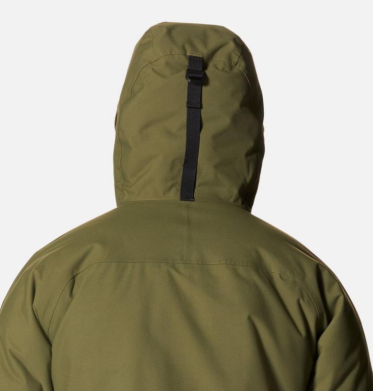 Men's Weather Down Parka, Color: Combat Green, image 7