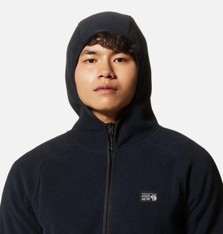 Chandail à capuchon avec fermeture éclair Polartec® Double Brushed Homme, Color: Black, image 4