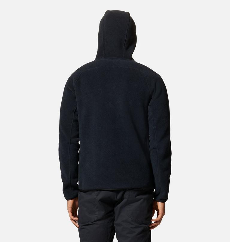 Chandail à capuchon avec fermeture éclair Polartec® Double Brushed Homme, Color: Black, image 2