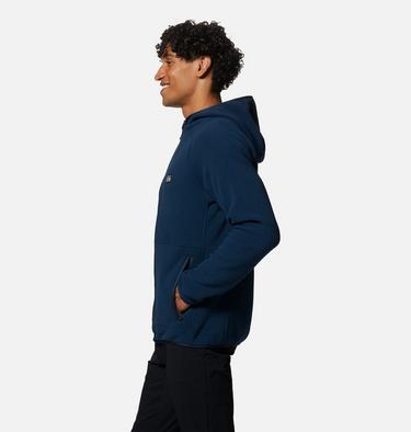 Men's Polartec® Double Brushed Full Zip Hoody, Color: Hardwear Navy, image 3