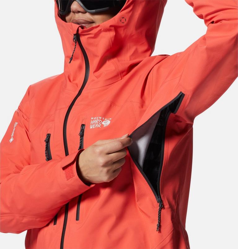 Women's High Exposure GORE-TEX C-Knit Jacket, Color: Solar Pink, image 7