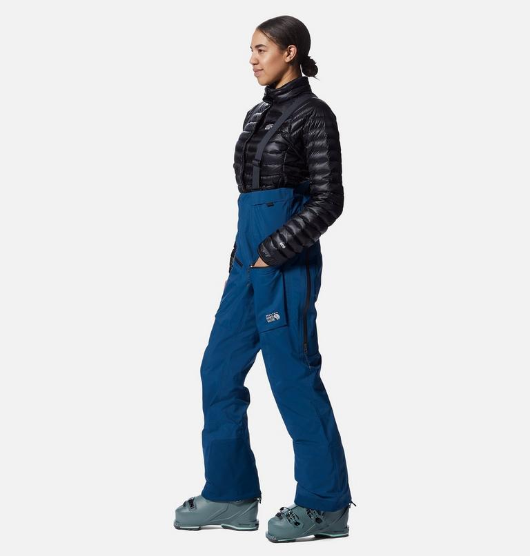 Women's High Exposure GORE-TEX C-Knit Bib, Color: Dark Caspian, image 3
