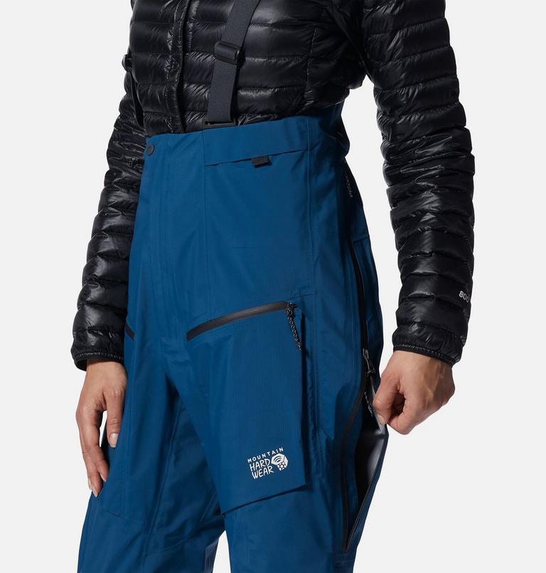 Women's High Exposure GORE-TEX C-Knit Bib, Color: Dark Caspian, image 7