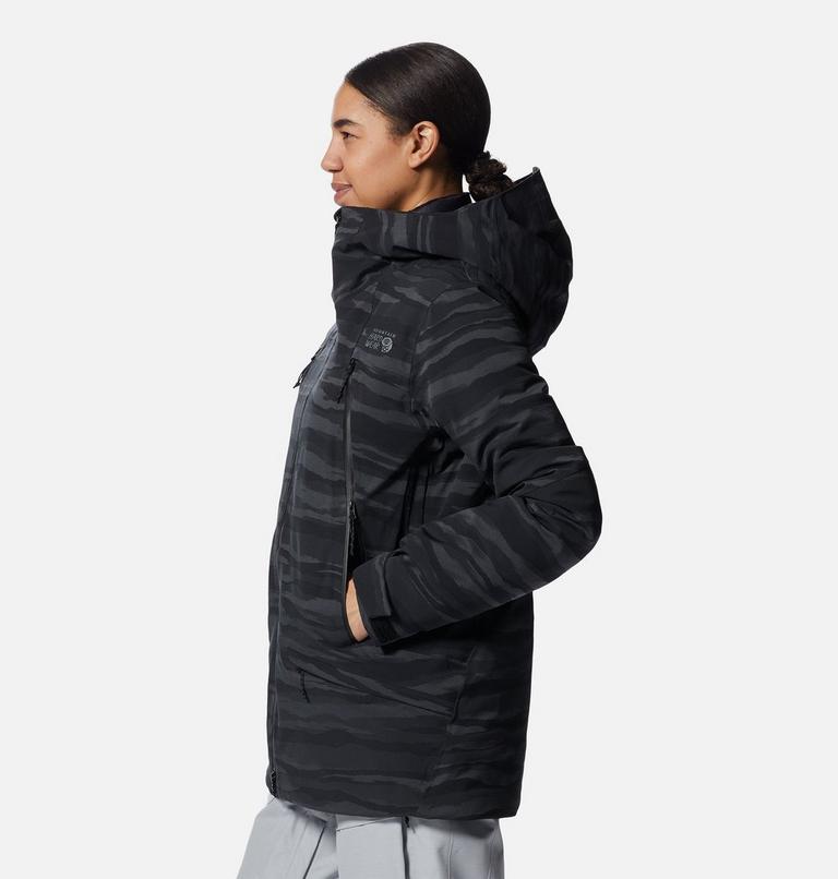 Women's Powder Quest Jacket, Color: Black, image 3