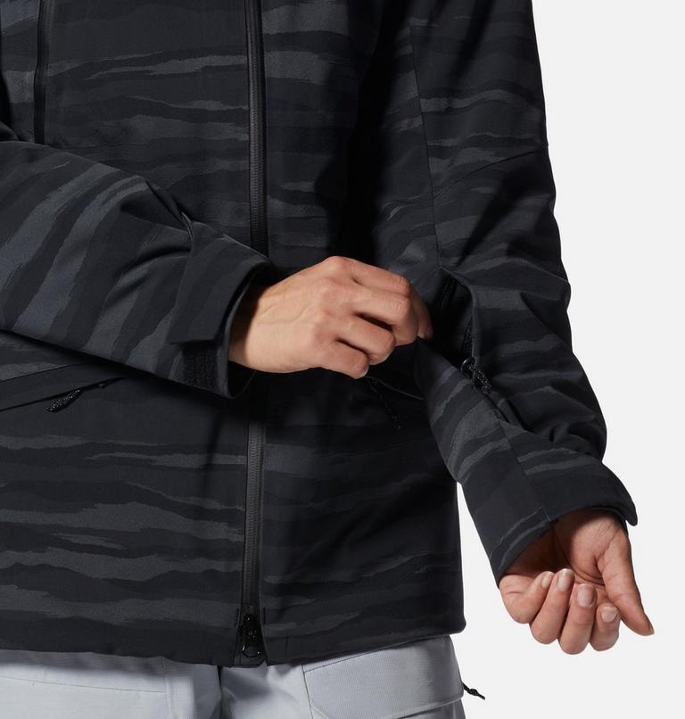 Women's Powder Quest Jacket, Color: Black, image 8