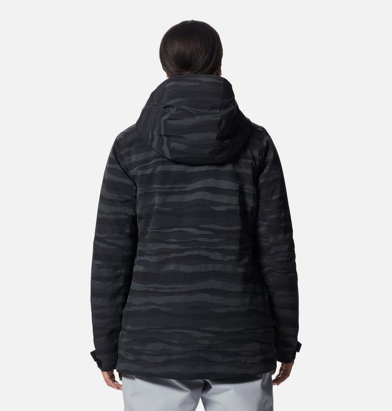 Women's Powder Quest Jacket, Color: Black, image 2