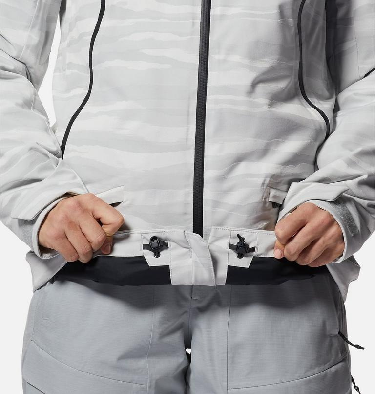 Manteau Powder Quest Femme, Color: Glacial Jacquard, image 9