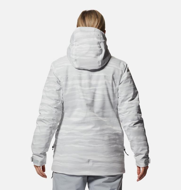 Manteau Powder Quest Femme, Color: Glacial Jacquard, image 2