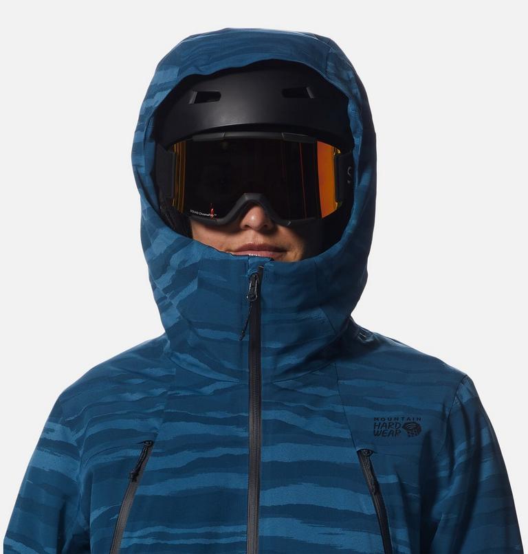 Women's Powder Quest Jacket, Color: Dark Caspian, image 4