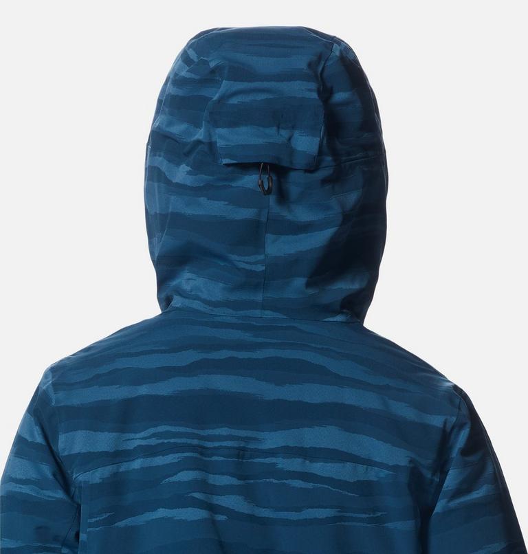 Women's Powder Quest Jacket, Color: Dark Caspian, image 6