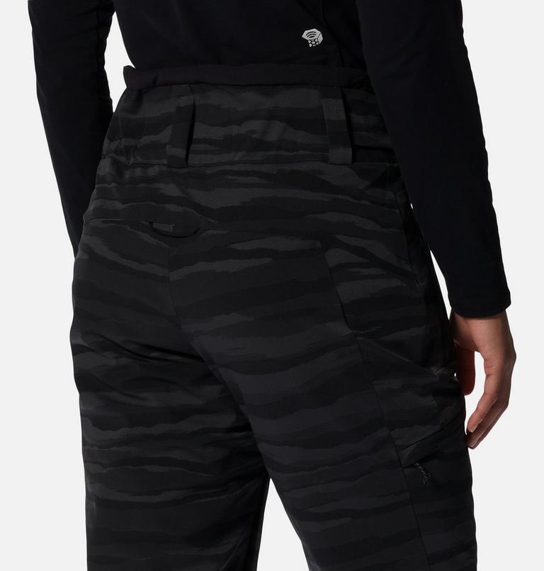 Pantalon Powder Quest Femme, Color: Black Paintstrokes Print, image 5
