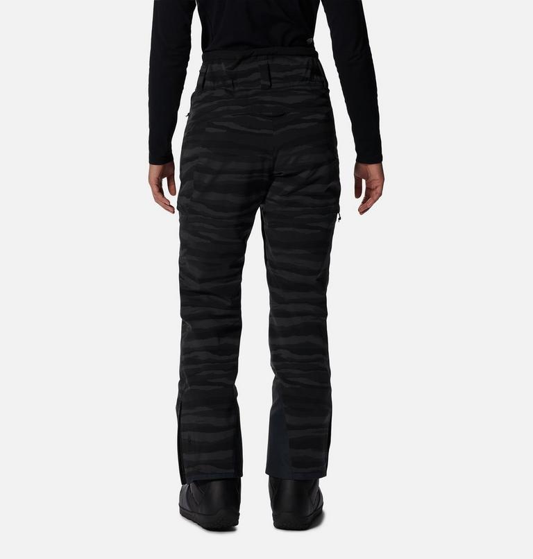 Pantalon Powder Quest Femme, Color: Black Paintstrokes Print, image 2