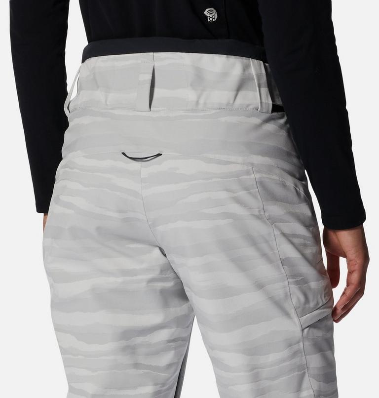 Women's Powder Quest Pant, Color: Glacial Jacquard, image 5