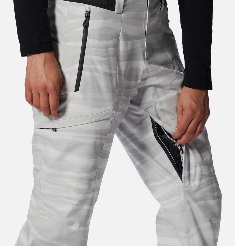 Women's Powder Quest Pant, Color: Glacial Jacquard, image 6