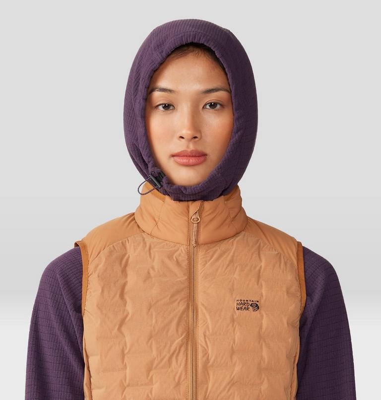 Women's Stretchdown Light Vest, Color: Copper Clay, image 4
