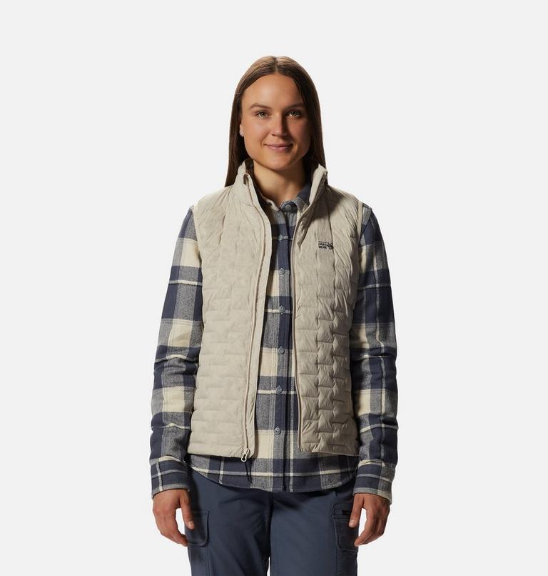 Women's Stretchdown Light Vest, Color: Wild Oyster, image 7