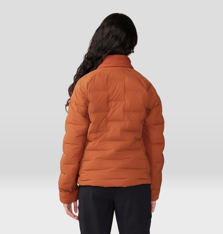 Women's Stretchdown High-Hip Jacket, Color: Iron Oxide, image 2