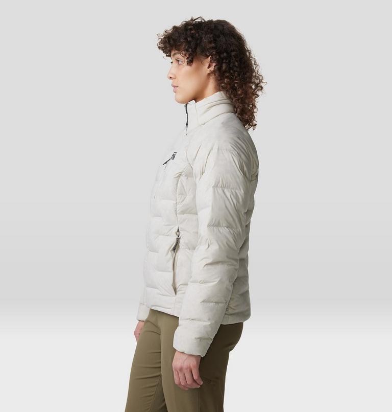Women's Stretchdown High-Hip Jacket, Color: Wild Oyster, image 3