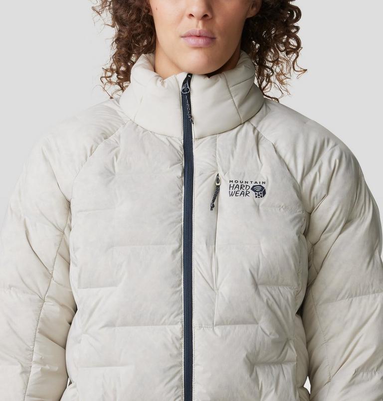 Women's Stretchdown High-Hip Jacket, Color: Wild Oyster, image 4