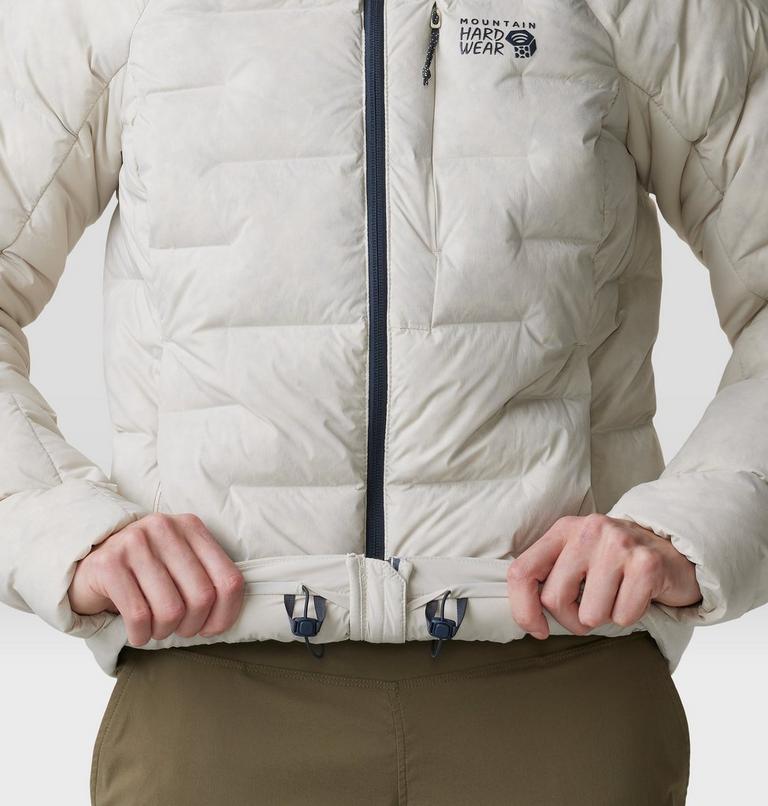 Women's Stretchdown High-Hip Jacket, Color: Wild Oyster, image 6