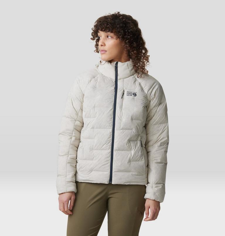 Women's Stretchdown High-Hip Jacket, Color: Wild Oyster, image 8