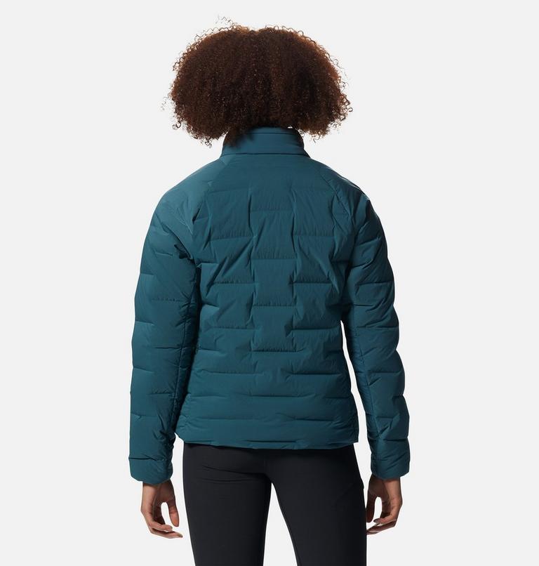 Manteau Stretchdown High-Hip Femme, Color: Dark Marsh, image 2