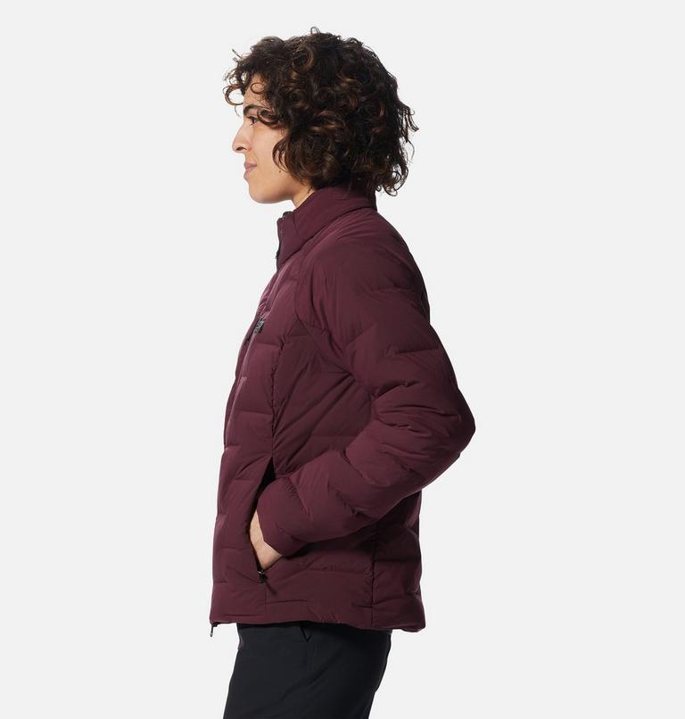 Women's Stretchdown High-Hip Jacket, Color: Cocoa Red, image 3