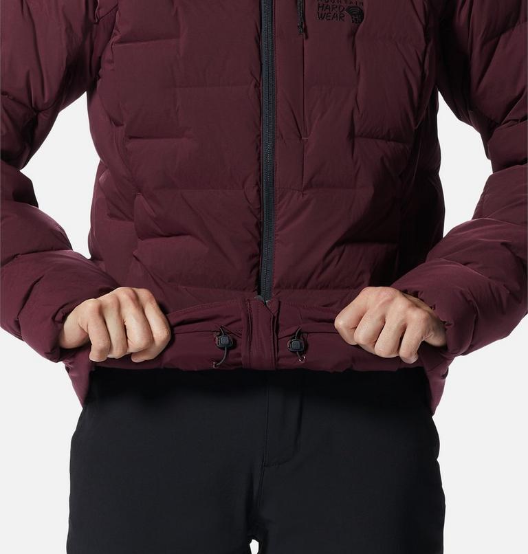 Women's Stretchdown High-Hip Jacket, Color: Cocoa Red, image 6