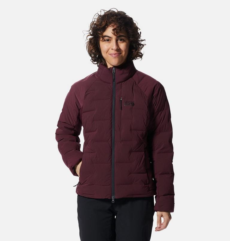 Women's Stretchdown High-Hip Jacket, Color: Cocoa Red, image 1