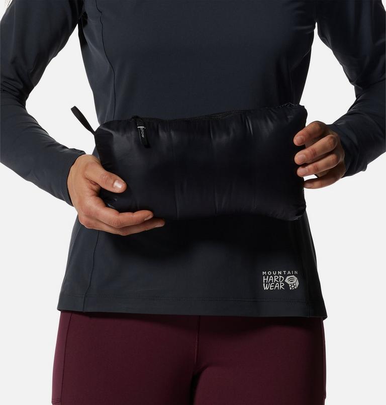 Manteau matelassé à capuchon avec fermeture éclair Deloro Femme, Color: Black, image 9