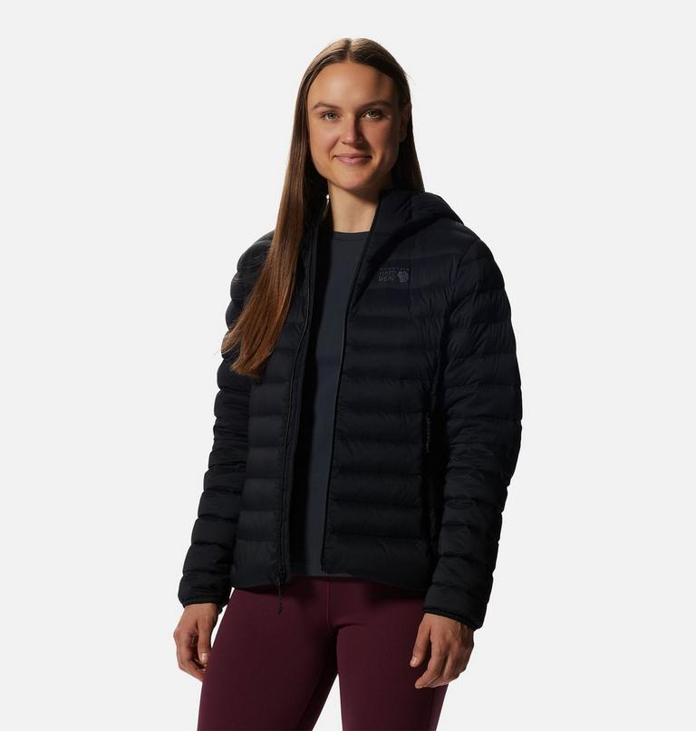 Manteau matelassé à capuchon avec fermeture éclair Deloro Femme, Color: Black, image 10