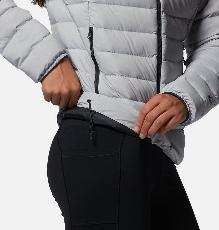 Women's Deloro Down Full Zip Hoody, Color: Glacial, image 7