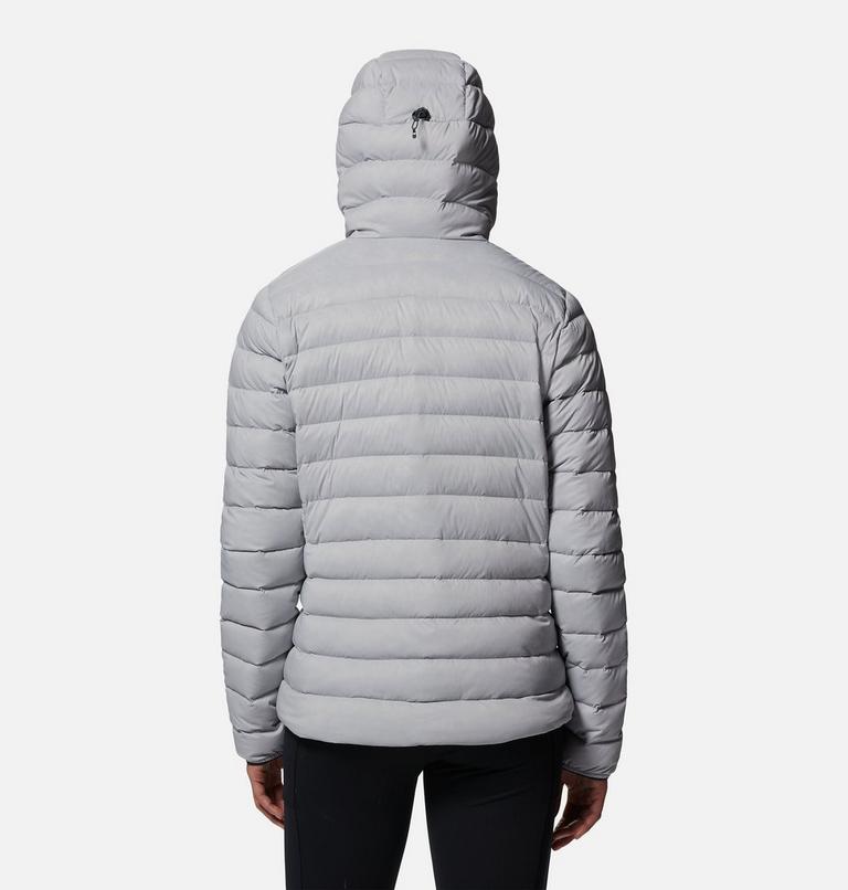 Women's Deloro Down Full Zip Hoody, Color: Glacial, image 2