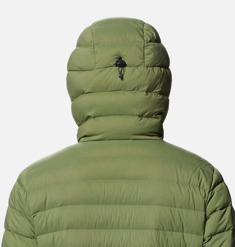 Women's Deloro Down Full Zip Hoody, Color: Light Cactus, image 6