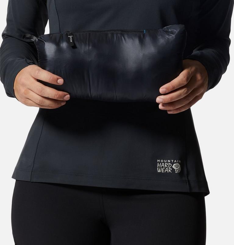 Manteau matelassé à capuchon avec fermeture éclair Deloro Femme, Color: Vinson Blue, image 9