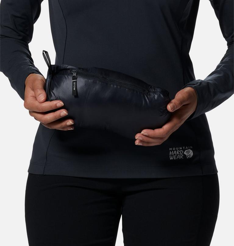 Manteau matelassé à capuchon avec fermeture éclair Deloro Femme, Color: Cocoa Red, image 9