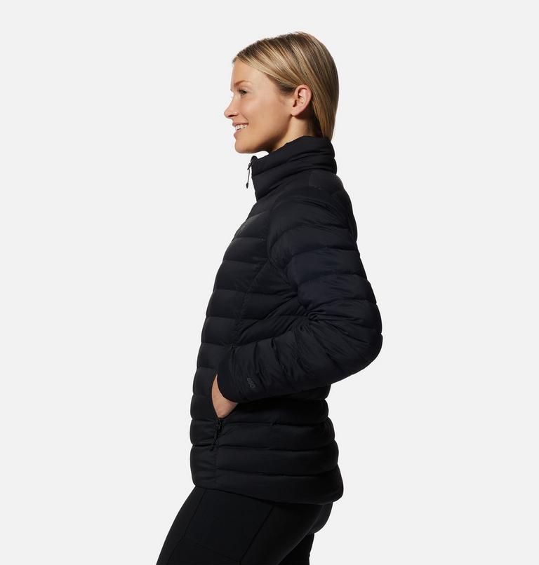 Women's Deloro Down Jacket, Color: Black, image 3