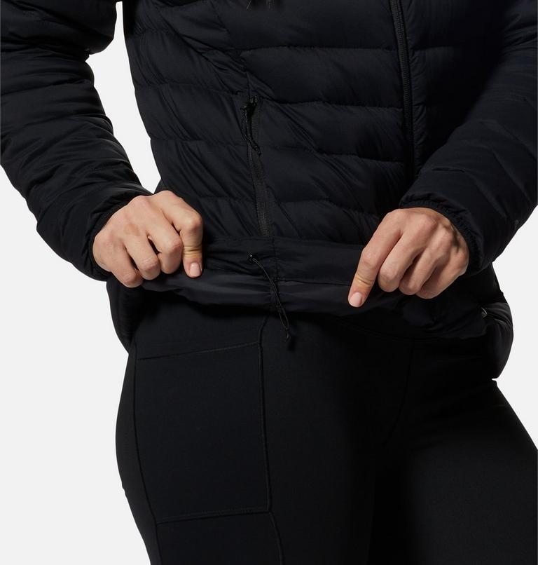 Women's Deloro Down Jacket, Color: Black, image 6