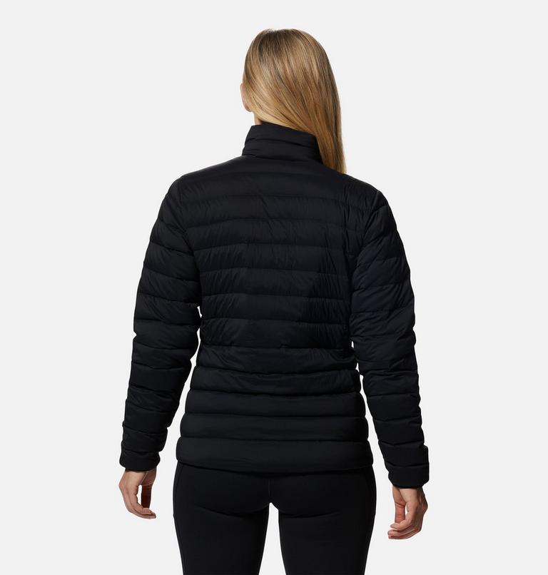 Women's Deloro Down Jacket, Color: Black, image 2
