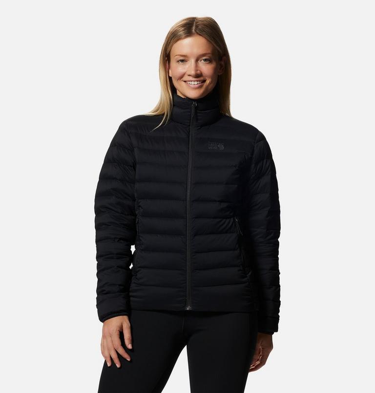 Women's Deloro Down Jacket, Color: Black, image 1