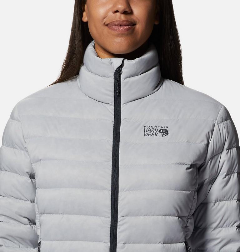 Women's Deloro Down Jacket, Color: Glacial, image 4