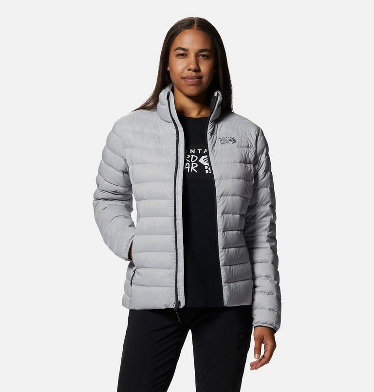 Women's Deloro Down Jacket, Color: Glacial, image 8