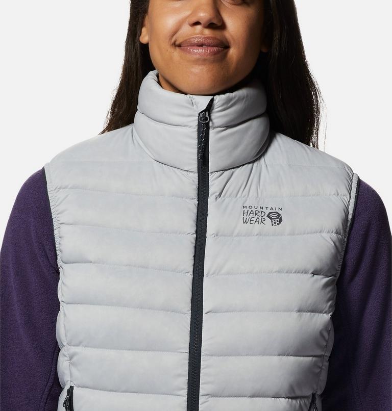 Women's Deloro Down Vest, Color: Glacial, image 4