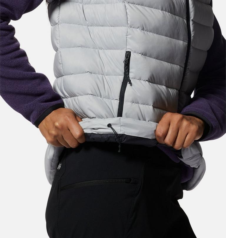 Women's Deloro Down Vest, Color: Glacial, image 5