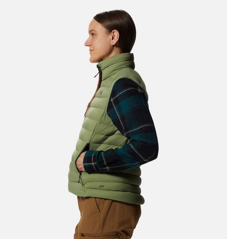 Veste sans manches matelassée Deloro Femme, Color: Light Cactus, image 3